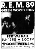 R.E.M. / Hoodoo Gurus / The Go-Betweens on Feb 12, 1989 [897-small]