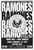 Ramones / The Hard Ons / The New Christs on Feb 1, 1991 [905-small]
