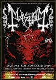 Mayhem / GAAHL'S WYRD / Gost on Nov 4, 2019 [421-small]