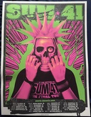 Tour poster, tags: Gig Poster - Sum 41 / The Interrupters / Joey Valence & Brae on May 18, 2024 [635-small]