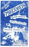BGK / 7 Seconds / Verbal Assult / Johnny Guitar Knox on Oct 25, 1986 [640-small]