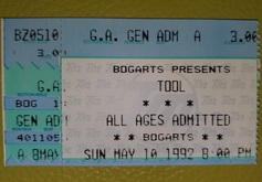 Tool on May 10, 1992 [831-small]