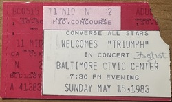 Triumph / Foghat on May 15, 1983 [484-small]