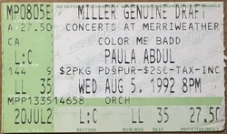 Paula Abdul / Color Me Badd on Aug 5, 1992 [510-small]