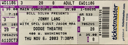 Jonny Lang / Jason Mraz on Nov 6, 2003 [555-small]