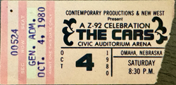 The Cars / The Motels on Oct 4, 1980 [204-small]