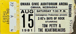 Tom Petty And The Heartbreakers on Aug 15, 1981 [206-small]