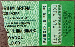 Tom Petty And The Heartbreakers / Nick Lowe / Paul Carrack on Mar 6, 1983 [211-small]