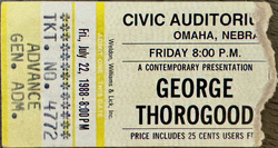 George Thorogood on Jul 22, 1988 [237-small]