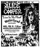 Alice Cooper / Motörhead / Faster Pussycat on Feb 10, 1988 [309-small]
