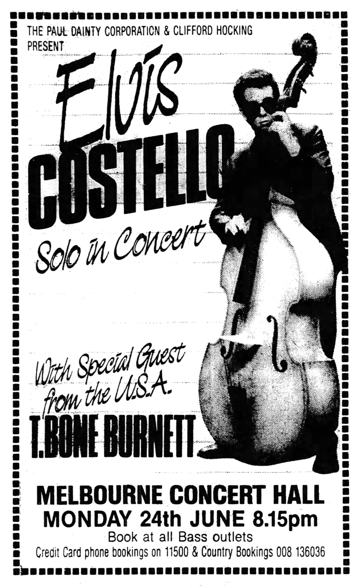 Elvis Costello Concert & Tour History (Updated for 2024) | Concert Archives