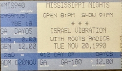 Israel Vibration / Roots Radics on Nov 20, 1990 [369-small]