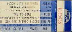The GoGo's on Dec 2, 1990 [370-small]