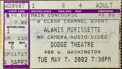 Alanis Morissette / Ryan Adams on May 7, 2002 [385-small]