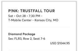 P!nk / Grouplove / KidCutUp on Oct 28, 2023 [465-small]