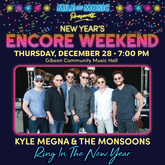 Kyle Megna & The Monsoons / Kelsey Miles / Natural Satellite on Dec 28, 2023 [993-small]