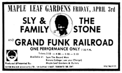 Sly and the Family Stone / Grand Funk Railroad on Apr 3, 1970 [531-small]