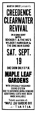 Creedence Clearwater Revival / Booker T and the MGs / Wilbert Harrison / The One Man Band on Sep 19, 1970 [533-small]