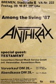 Anthrax / Testament on Oct 9, 1987 [990-small]