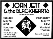 Joan Jett & The Blackhearts on May 18, 1982 [253-small]