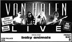 Van Halen / Baby Animals on May 8, 1992 [326-small]