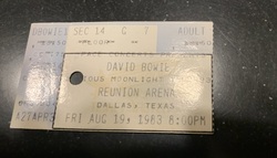David Bowie on Aug 19, 1983 [384-small]