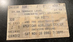 Tom Petty / Tom Petty and The Heartbreakers / The Heartbreakers  / Jackson Browne on Nov 16, 2002 [510-small]