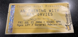 The Kinks / Ray Davies on Jul 21, 2006 [604-small]