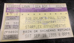 Bob Dylan / Paul Simon on Sep 18, 1999 [614-small]
