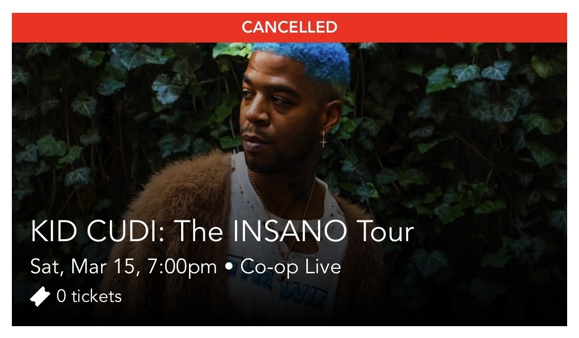 Kid Cudi Concert & Tour History (Updated for 2025 2025) Concert