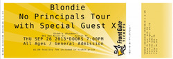 Blondie / X on Sep 26, 2013 [156-small]
