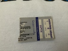 My ticket stub, The Grassroots / Trapeze / Navasota on Nov 21, 1971 [314-small]