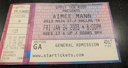 Aimee Mann / Duncan Sheik on Jan 24, 2003 [516-small]