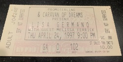 Lisa Germano / Melissa Ferrick on Apr 24, 1997 [558-small]