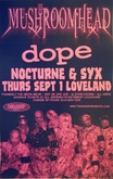 "Jagermeister Music Tour" / Dope / Mushroomhead / Nocturne / Syx on Sep 1, 2005 [099-small]