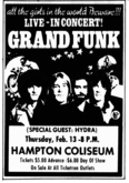 Grand Funk Railroad / Hydra on Feb 13, 1975 [239-small]