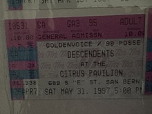 Descendents / Less Than Jake / Guttermouth / Handsome on May 31, 1997 [246-small]