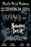 Depraved / Nervous Decay / Desolation on May 10, 2024 [299-small]