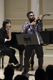 Sho Kuon and Dr. Edward W. Hardy at Carnegie Hall's Weill Recital Hall (2024), tags: Sho Kuon, Edward W. Hardy, New York, New York, United States, Crowd, Stage Design, Weill Recital Hall, Carnegie Hall - The Music of Sho Kuon on Apr 23, 2024 [419-small]