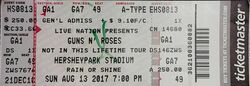 Guns N' Roses / Live  on Aug 13, 2017 [576-small]