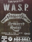 Metallica / Armored Saint / W.A.S.P. on Feb 9, 1985 [690-small]