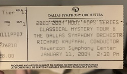 "Classical Mystery Tour" - Trib. to The Beatles / Dallas Symphony Orchestra on Feb 11, 2004 [876-small]