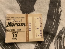 Ticket stub, Procol Harum / Dr. John / King Crimson on Jun 10, 1973 [905-small]