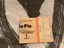 Ticket stub, Humble Pie / Foghat on Dec 1, 1973 [908-small]