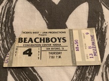 Ticket Stub, The Beachboys on Oct 4, 1979 [911-small]