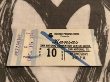 Ticket stub, Kansas on Dec 10, 1980 [913-small]
