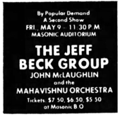 Jeff Beck / mahavishnu orchestra on May 9, 1975 [699-small]