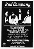 Bad Company / Maggie Bell on Jun 4, 1975 [731-small]