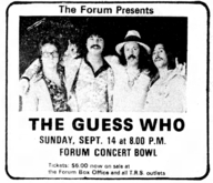 The Guess Who / Mike Quatro Band on Sep 14, 1975 [745-small]