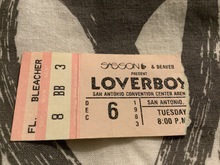 Ticket Stub, Loverboy / Joan Jett & The Blackhearts on Dec 6, 1983 [784-small]